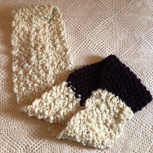 Chunky handmade infinity scarf